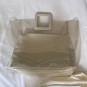 Stud Shirley Bag White Like New